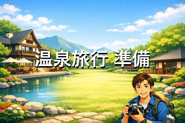 温泉旅行 準備
