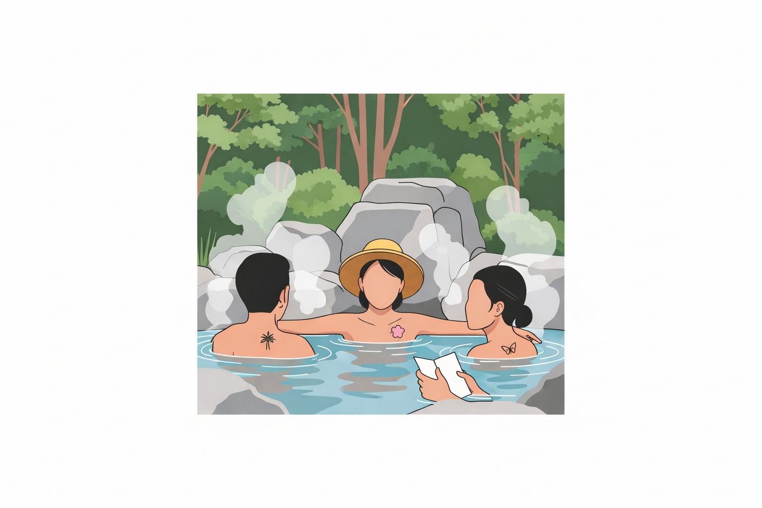 箱根温泉 タトゥーOK